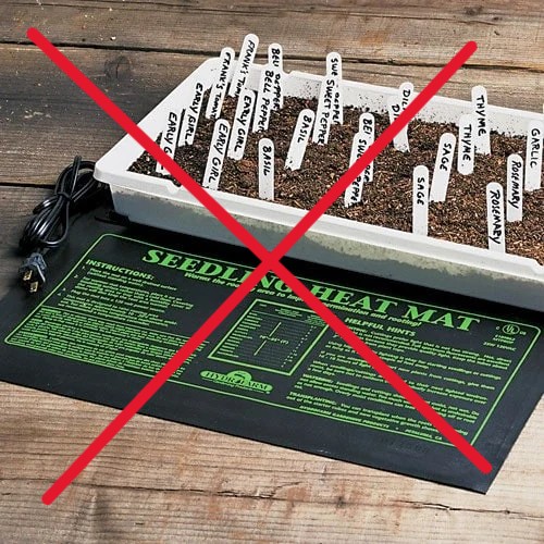 seedling heat mat without thermostat